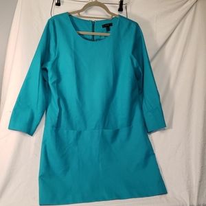 J. Crew Turquoise dress